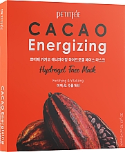Kup Tonizująca maska hydrożelowa do twarzy z ekstraktem z kakao - Petitfee & Koelf Cacao Energizing Hydrogel Face Mask