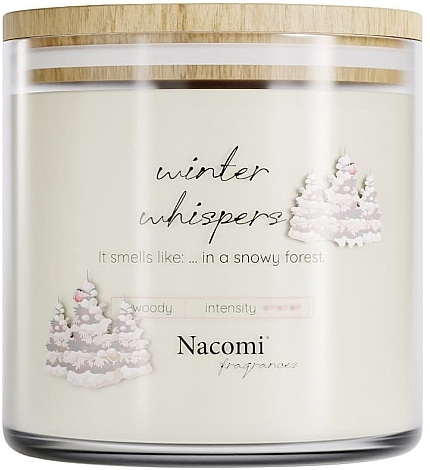 Zapachowa świeca sojowa Winter Whispers - Nacomi Fragrances — Zdjęcie N1