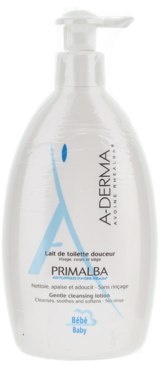 Łagodne mleczko dla dzieci - A-Derma Primalba Lait De Toilette Douceur — Zdjęcie N1
