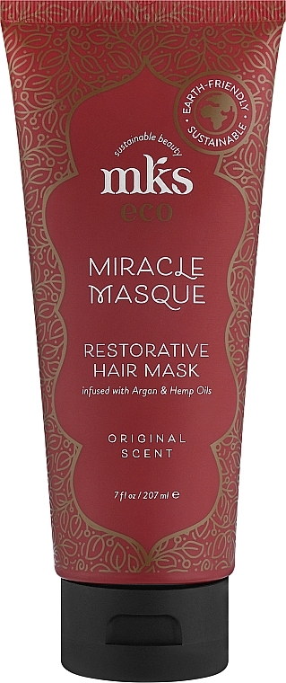 Rewitalizująca maska do włosów - MKS Eco Miracle Masque Restorative Hair Mask Original Scent — Zdjęcie N1