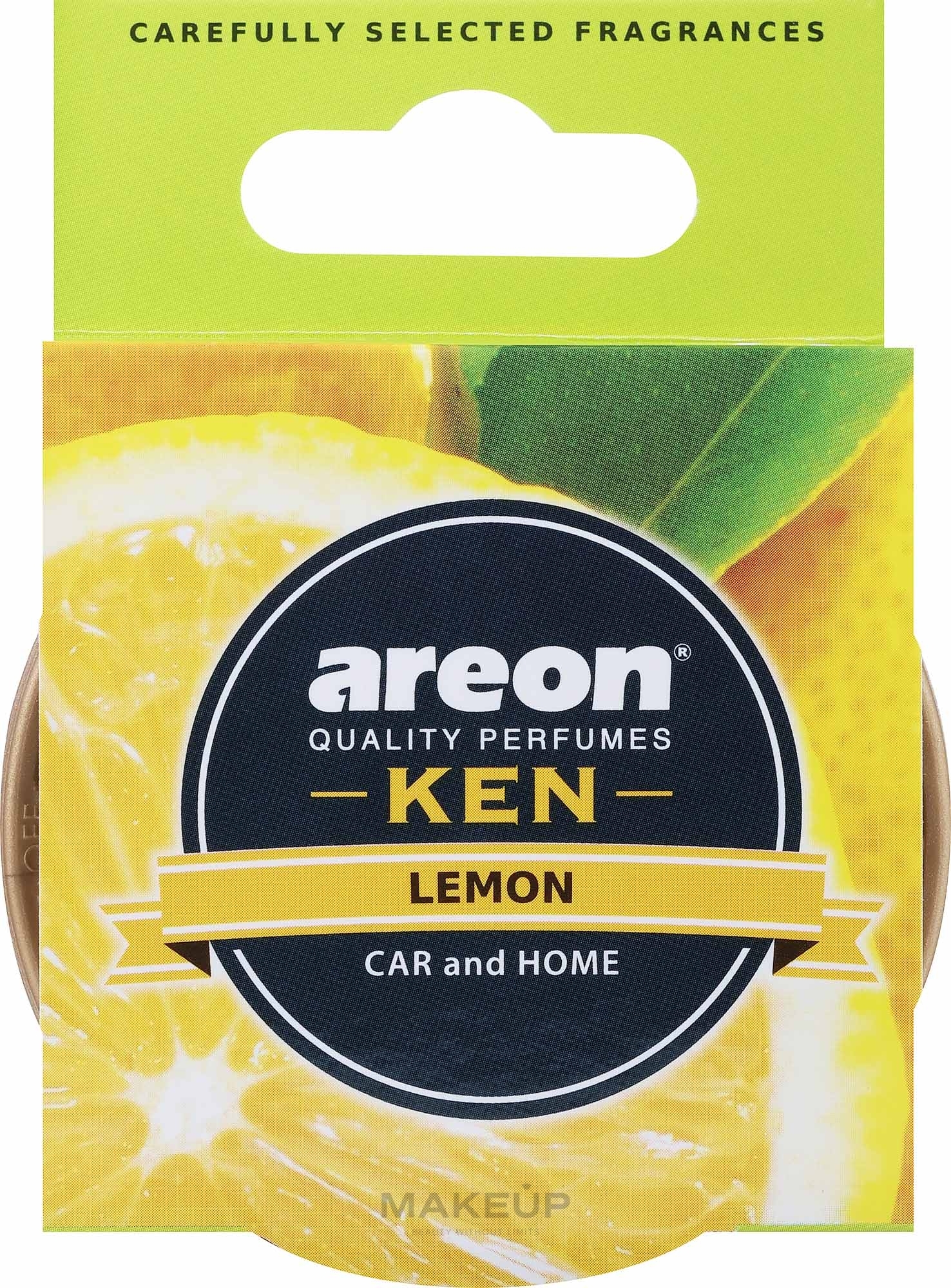Odświeżacz powietrza Lemon - Areon Ken Lemon — Zdjęcie 30 g