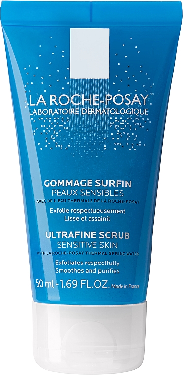 Delikatny peeling oczyszczający do skóry wrażliwej - La Roche-Posay Ultrafine Scrub