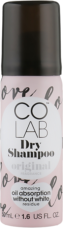 Suchy szampon o zapachu bergamotki i róży - Colab Original Dry Shampoo