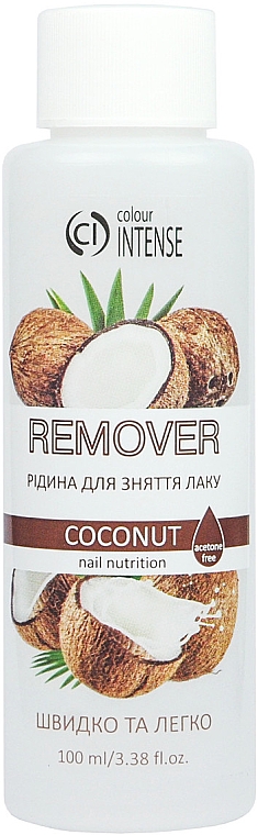 Zmywacz do lakieru Kokos - Colour Intense Remover Coconut