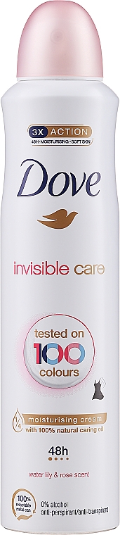 Antyperspirant w sprayu - Dove Invisible Care Floral Touch Antiperspirant
