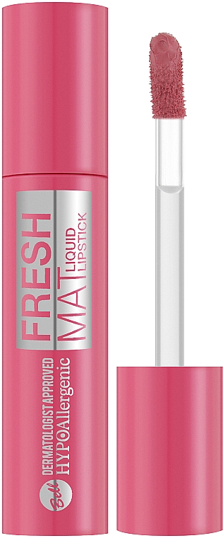Płynna pomadka do ust - Bell HypoAllergenic Fresh Mat Liquid Lipstick — Zdjęcie N1