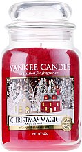 Świeca zapachowa w słoiku - Yankee Candle Christmas Magic  — Zdjęcie N3