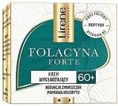 Wygładzający krem do twarzy 60+ - Lirene Folacyna Forte Smoothing Cream — Zdjęcie N1