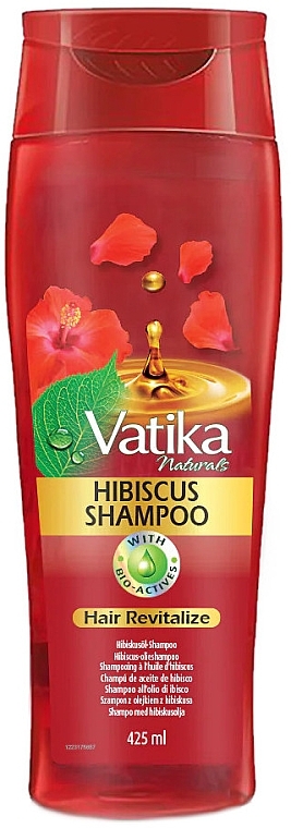 Rewitalizujący szampon z hibiskusem - Dabur Vatika Hair Revitalize Hibiscus Shampoo — Zdjęcie N1