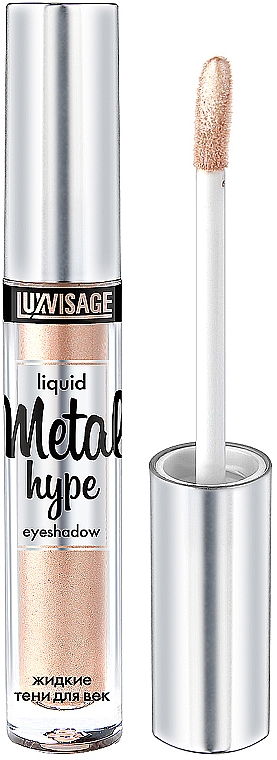 Płynny cień do powiek - Luxvisage Metal Hype Liquid Eyeshadow