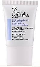 PREZENT! Krem-balsam do twarzy z kolagenem i malachitem - Collistar Pure Actives Collagen + Malachite Cream Balm — Zdjęcie N1