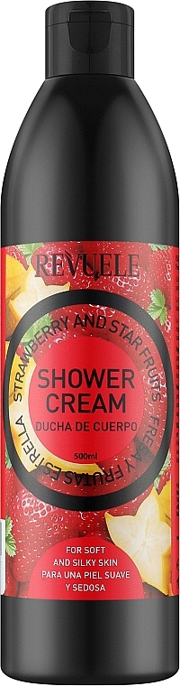 Żel pod prysznic Truskawka - Revuele Shower Cream Strawberry And Star Fruits — Zdjęcie N1