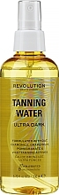 Kup Samoopalająca woda do ciała - Makeup Revolution Tanning Spray Ultra Dark