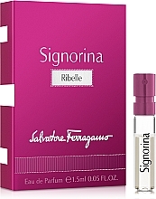 Salvatore Ferragamo Signorina Ribelle - Woda perfumowana (próbka) — Zdjęcie N1