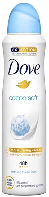 Dezodorant-antyperspirant - Dove Cotton Soft — Zdjęcie N1