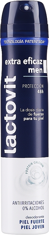 Dezodorant w sprayu - Lactovit Men Extra Eficaz Deodorant Spray — Zdjęcie N1