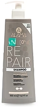 Szampon do włosów zniszczonych - Alama Repair Shampoo — Zdjęcie N1