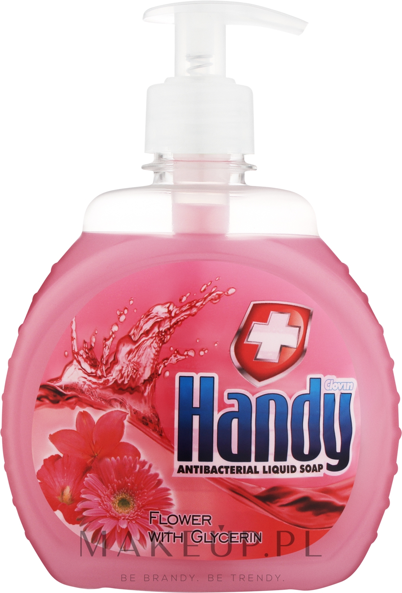 Kwiatowe mydło w płynie - Clovin Clovin Handy Flower Antibacterial Liquid Soap — Zdjęcie 500 ml