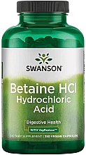 Kup Suplement diety Kwas solny betainy z pepsyną - Swanson Betaine Hcl Hydrochloric Acid with Pepsin