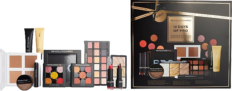 Kalendarz adwentowy, 12 produktów - Revolution Pro 12 Days Of Pro Gift Set  — Zdjęcie N1