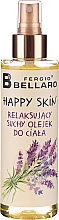 Relaksujący suchy olejek do ciała - Fergio Bellaro Happy Skin Body Oil  — Zdjęcie N1