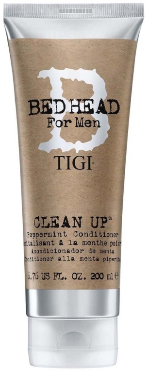 Odżywka do włosów dla mężczyzn Mięta pieprzowa - TIGI Bed Head B For Men Clean Up Peppermint Conditioner — Zdjęcie N1
