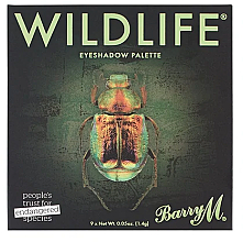 Kup Paleta cieni do powiek - Barry M Cosmetics Wildlife Beetle WLEP5 Eyeshadow Charity Palette 