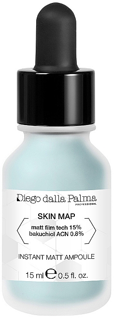 Matująca ampułka do twarzy - Diego Dalla Palma Professional Skin Map Instant Matt Ampoule — Zdjęcie N1