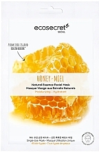 Kup Nawilżająca maska do twarzy z miodem - Eco Secret Honey Natural Essence Facial Mask