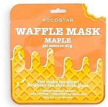Zestaw - Kocostar Waffle Mask Kit 5 (f/mask/5x40g) — Zdjęcie N5