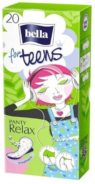 Wkładki higieniczne, 20 szt. - Bella Panty For Teens Relax