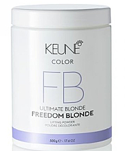 Proszek do rozjaśniania włosów - Keune Freedom Blonde — Zdjęcie N1