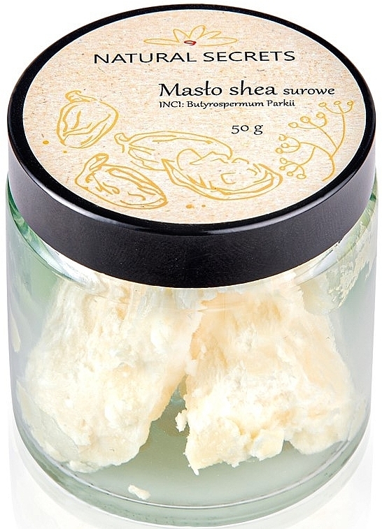 Masło shea surowe - Natural Secrets Shea Butter — Zdjęcie N1