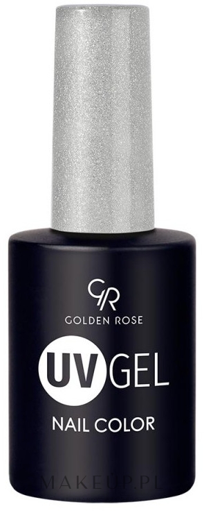 Lakier hybrydowy z brokatem - Golden Rose UV Gel Nail Color — Zdjęcie 201
