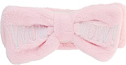 Kup Opaska kosmetyczna do włosów, jasno-różowa - WOW! Pink Hair Band