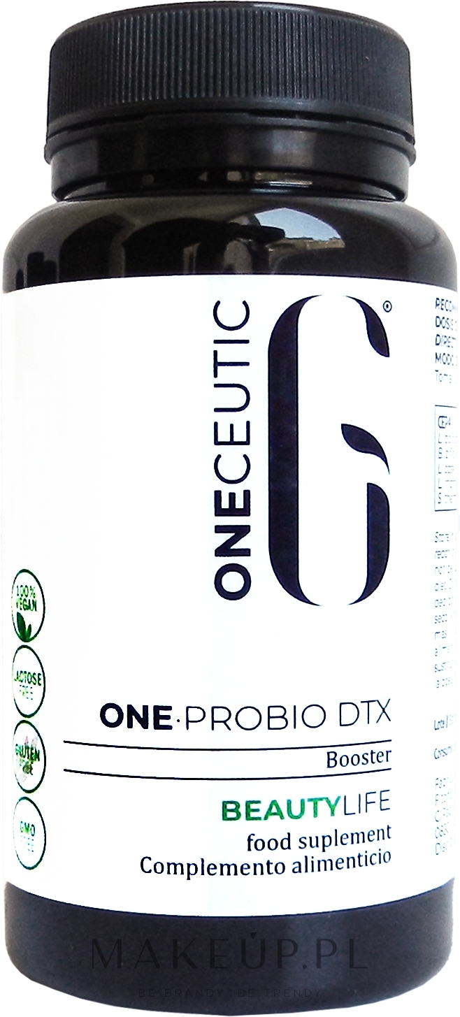 Prebiotyk - Oneceutic One Probio D-Tox Booster Beauty Life Food Suplement — Zdjęcie 30 szt.