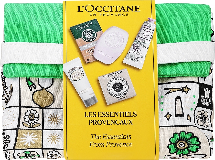 Zestaw przeciwstarzeniowy, 5 produktów - L'Occitane Body Kit — Zdjęcie N1