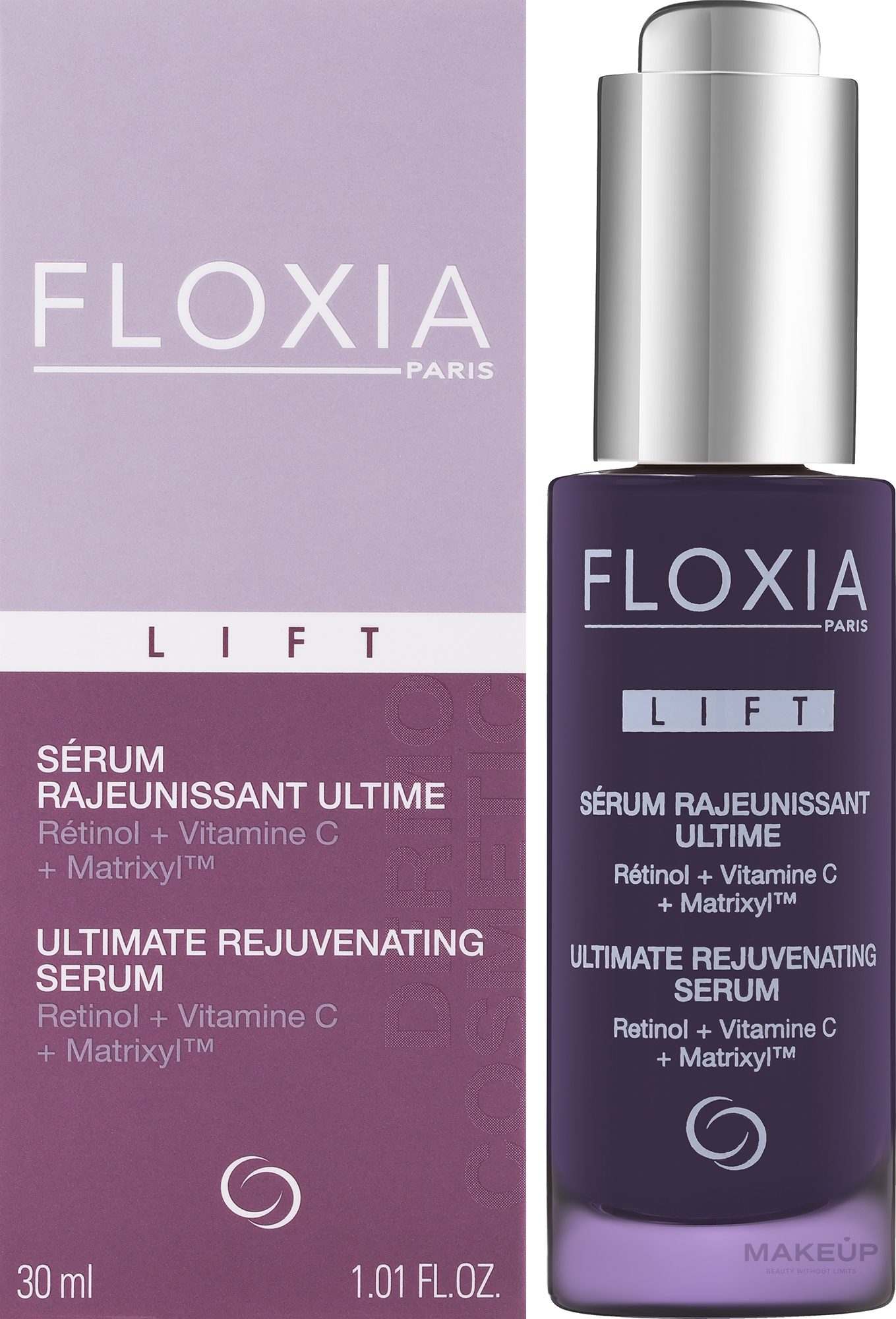 Odmładzające serum do twarzy - Floxia Lift Ultimate Rejuvenating Serum Retinol + Vitamine C + Matrixyl — Zdjęcie 30 ml