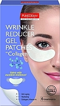 Kup Żelowe płatki przeciwzmarszczkowe pod oczy - Purederm Wrinkle Reducer Gel Patches