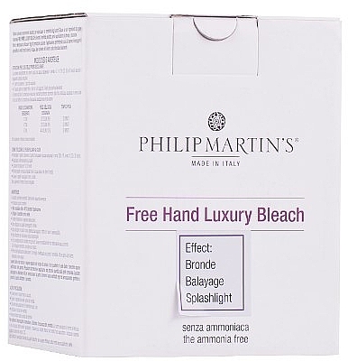 PRZECENA! Luksusowy puder rozjaśniający do włosów - Philip Martin's Free Hand Luxury Bleach * — Zdjęcie N1