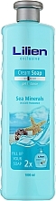 Kup Kremowe mydło w płynie Morskie minerały - Lilien Sea Minerals Cream Soap (wymienny wkład)
