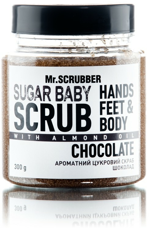 Peeling cukrowy Czekolada - Mr.Scrubber Shugar Baby Hands Feet & Body Scrub — Zdjęcie N1