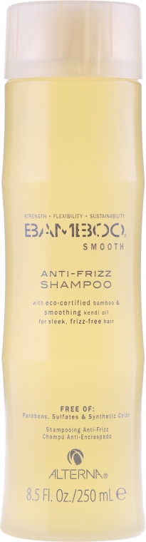 Wygładzający szampon z ekstraktem z bambusa - Alterna Bamboo Smooth Anti-Frizz Shampoo