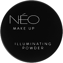 Rozświetlający puder sypki do twarzy - NEO Make Up Illuminating Powder — Zdjęcie N2