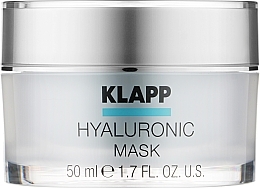 Intensywnie nawilżająca maska hialuronowa do twarzy - Klapp Hyaluronic Mask — Zdjęcie N1