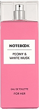 Kup Notebook Fragrances Peony & White Musk - Woda toaletowa