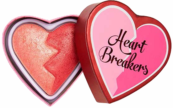Róż do policzków - I Heart Revolution Heartbreakers Shimmer Blush  — Zdjęcie N2
