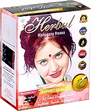 Kup Henna do włosów, mahoń - Herbul Mahogany Henna