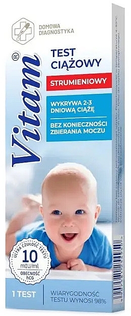 Test ciążowy strumieniowy - Diagnosis Vitam — Zdjęcie N1