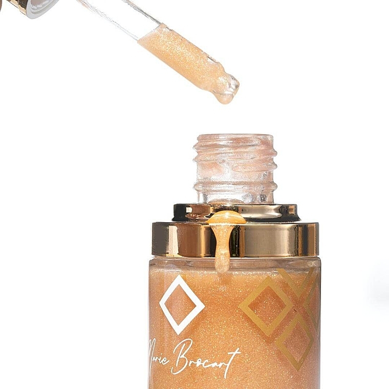 WYPRZEDAŻ Rozświetlający eliksir do twarzy z bakuchiolem i kompleksem liftingującym - Marie Brocart Lamari Multi Active Facial Elixir * — Zdjęcie N2